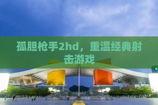 孤胆枪手2hd，重温经典射击游戏