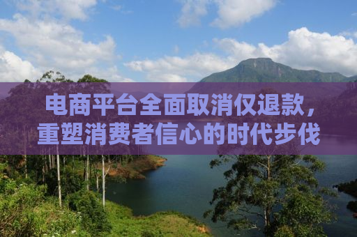 电商平台全面取消仅退款，重塑消费者信心的时代步伐