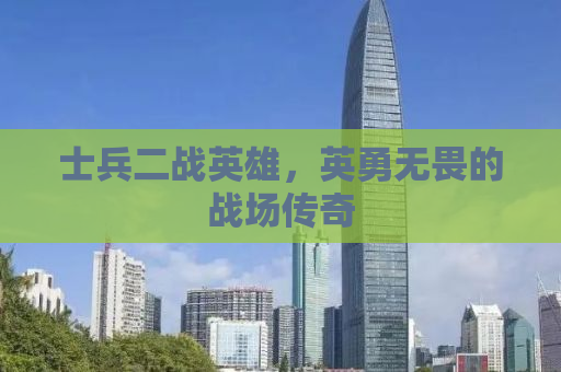 士兵二战英雄，英勇无畏的战场传奇