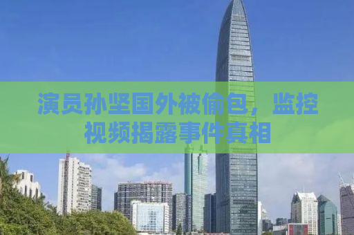 演员孙坚国外被偷包，监控视频揭露事件真相