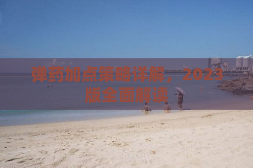 弹药加点策略详解，2023版全面解读