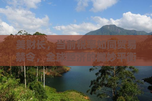 美财长，当前税率如同贸易禁令，全球经济的微妙平衡被打破