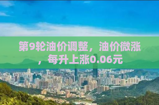 第9轮油价调整，油价微涨，每升上涨0.06元