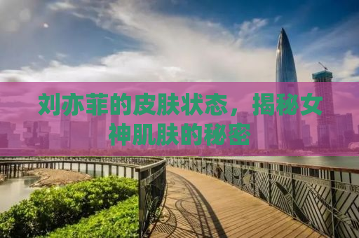 刘亦菲的皮肤状态，揭秘女神肌肤的秘密