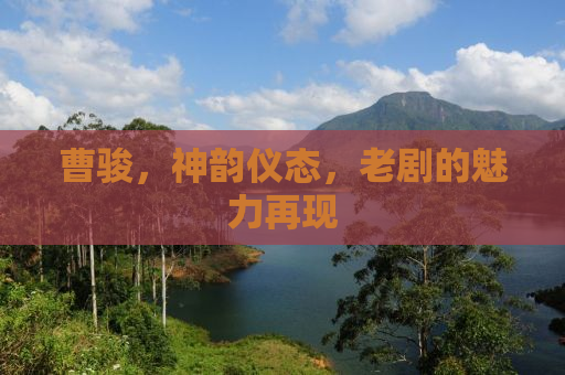 曹骏，神韵仪态，老剧的魅力再现
