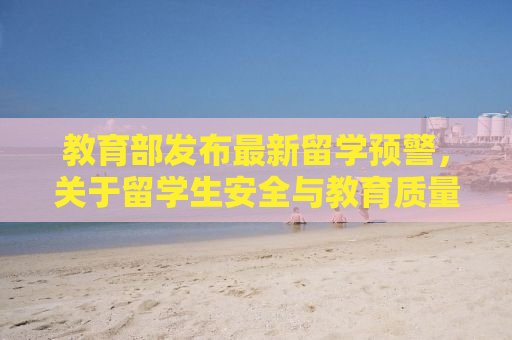教育部发布最新留学预警，关于留学生安全与教育质量的双重关注（XXXX年第一号）
