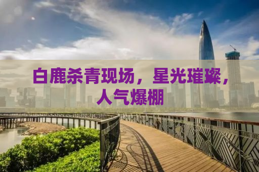 白鹿杀青现场，星光璀璨，人气爆棚