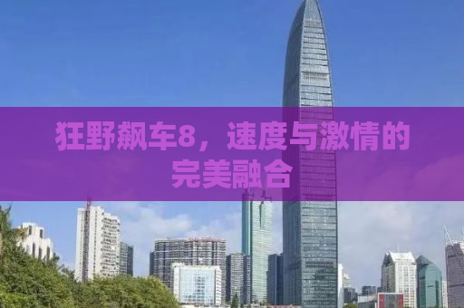 狂野飙车8，速度与激情的完美融合