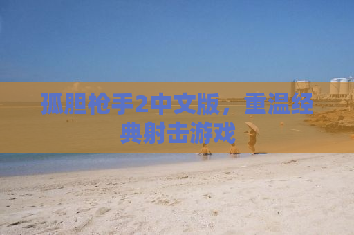 孤胆枪手2中文版，重温经典射击游戏