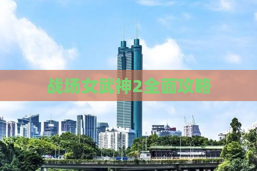 战场女武神2全面攻略