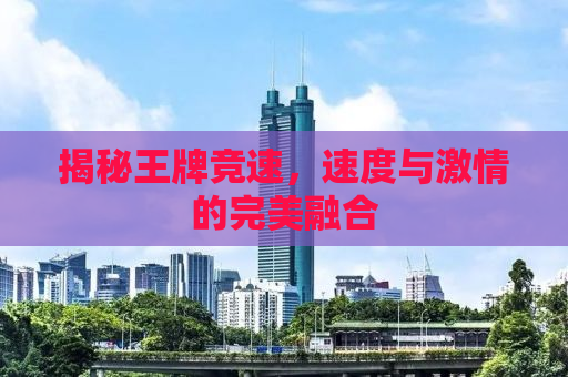 揭秘王牌竞速，速度与激情的完美融合