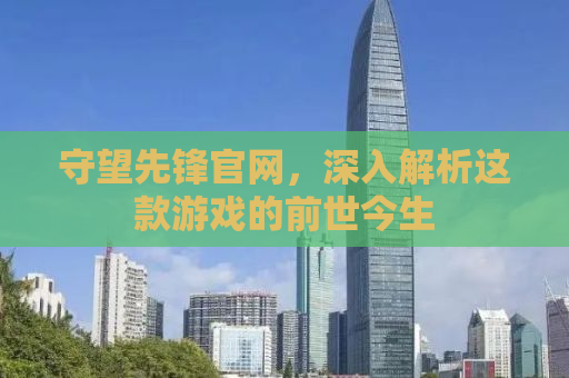 守望先锋官网，深入解析这款游戏的前世今生
