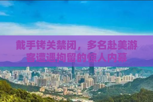 戴手铐关禁闭，多名赴美游客遭遇拘留的惊人内幕