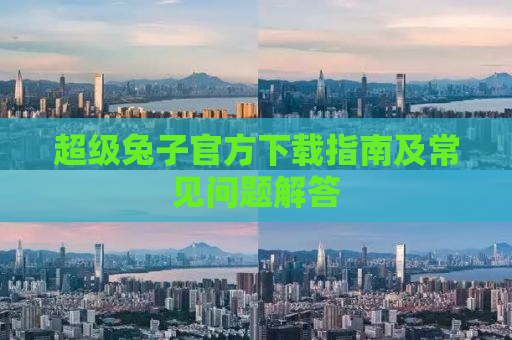 超级兔子官方下载指南及常见问题解答