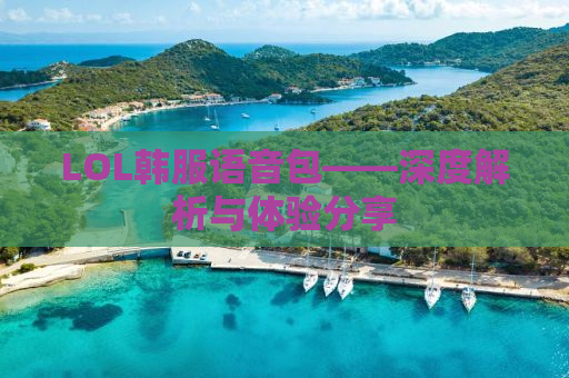 LOL韩服语音包——深度解析与体验分享